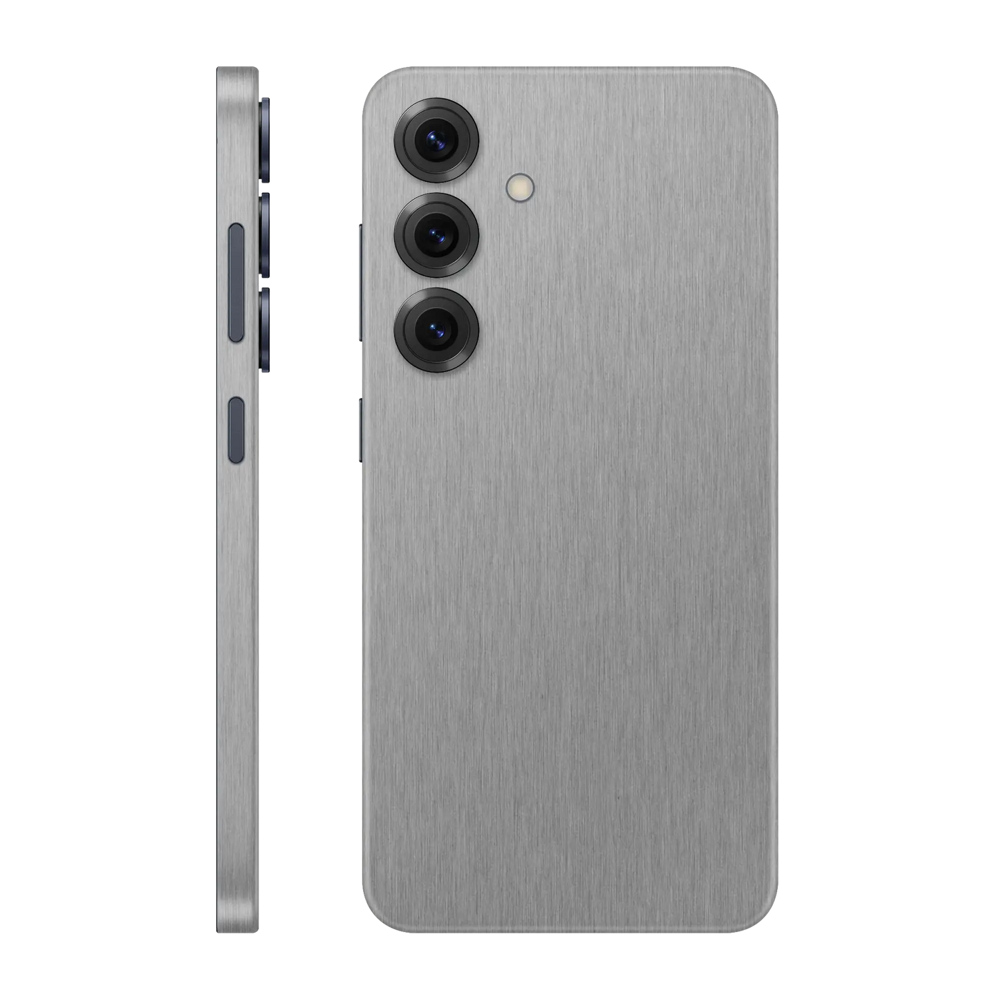 Folie de protectie Samsung Galaxy S25 FE, eSkins Elegans, Skin Metalic Grafit