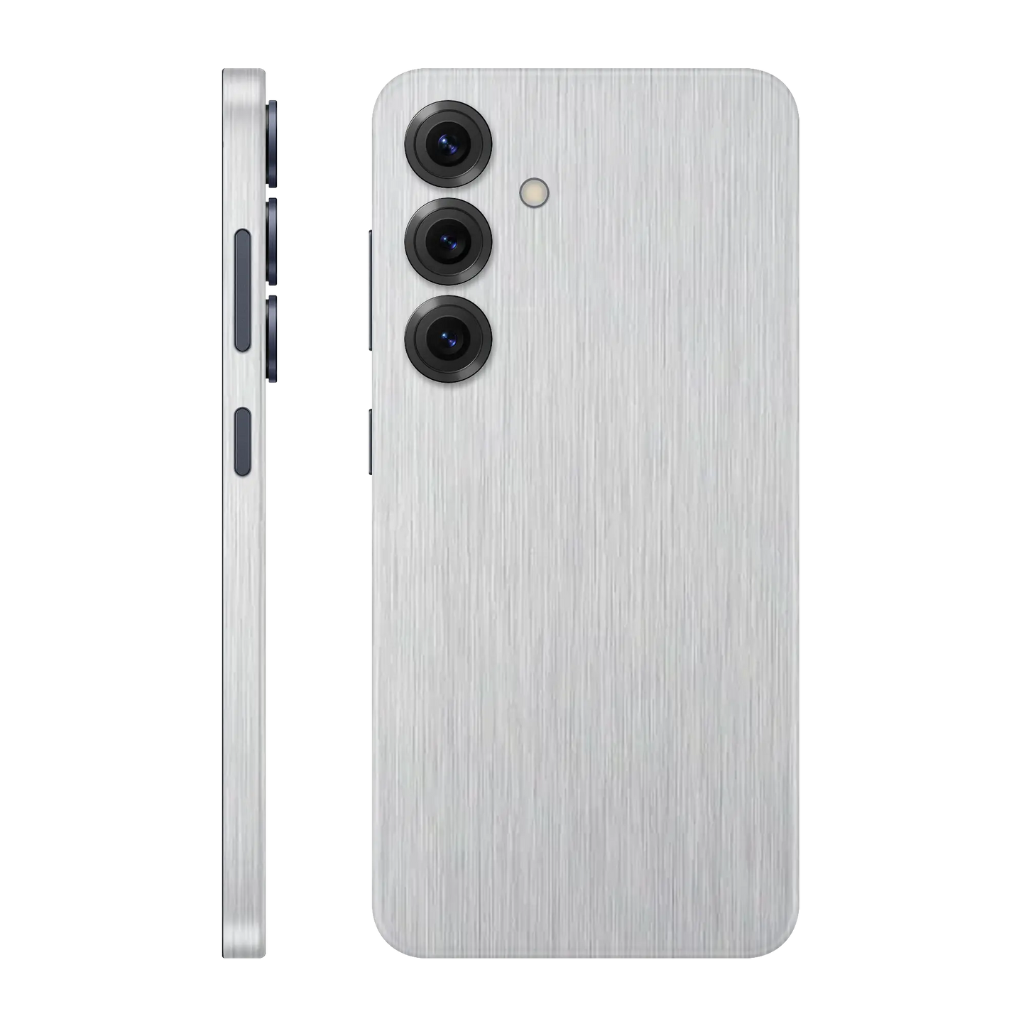 Folie de protectie Samsung Galaxy S25 FE, eSkins Elegans, Skin Metalic Gri