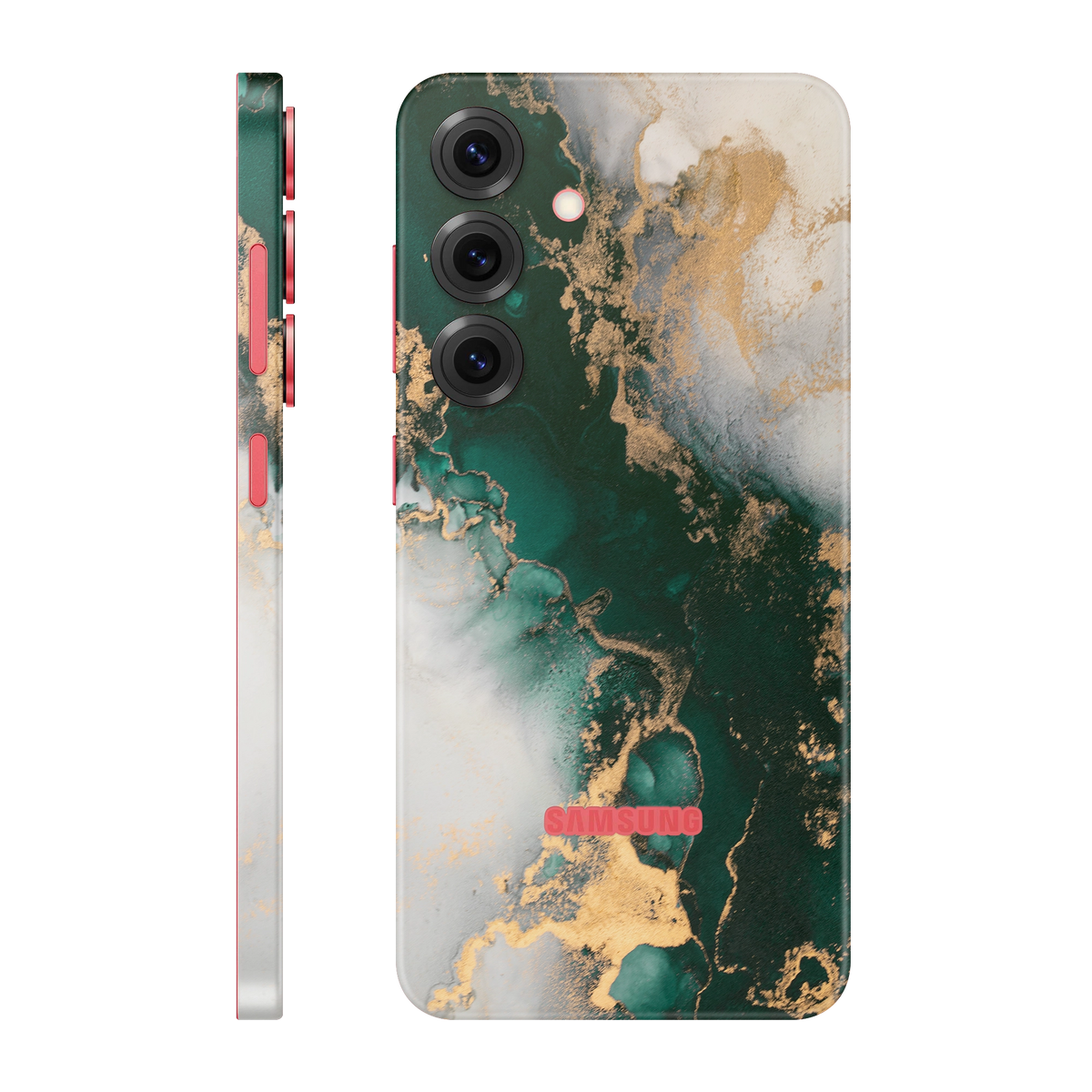 Folie de protectie pentru Samsung Galaxy S25 Plus, eSkins Signature, Skin Forest Mist