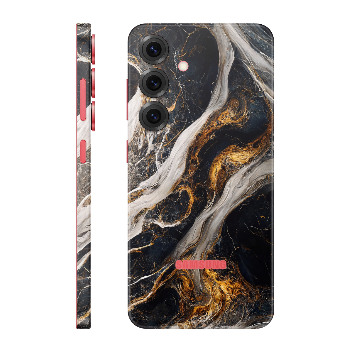 Folie de protectie pentru Samsung Galaxy S25 Plus, eSkins Signature, Skin Luxe Nebula