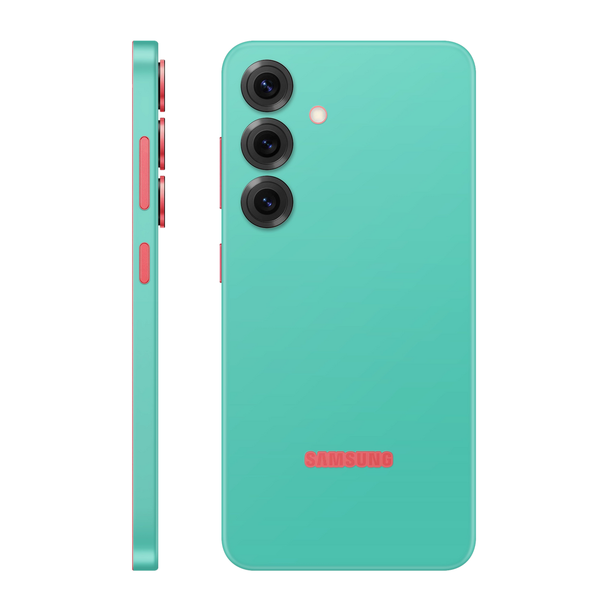 Folie de protectie pentru Samsung Galaxy S25 Plus, eSkins Unique, Skin Mat Verde Menta