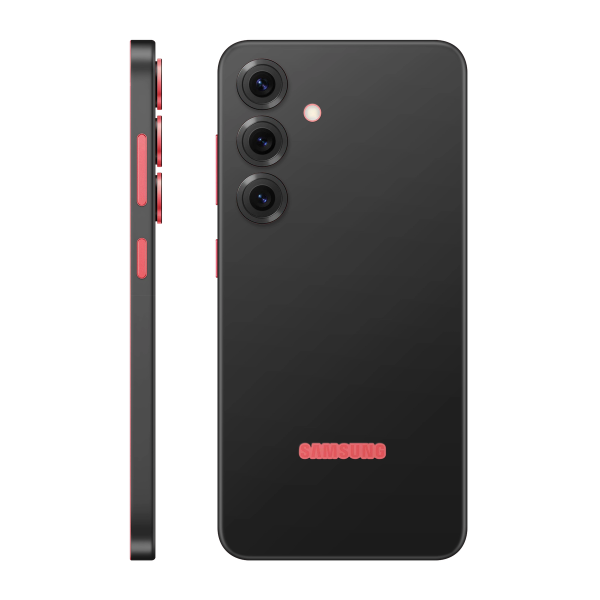 Folie de protectie pentru Samsung Galaxy S25 Plus, eSkins Unique, Skin Mat Negru