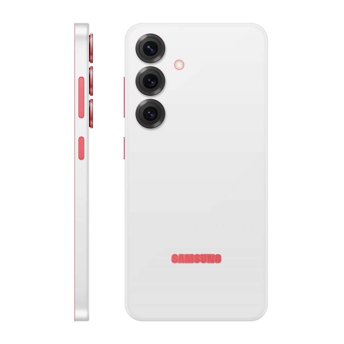 Folie de protectie pentru Samsung Galaxy S25 Plus, eSkins Unique, Skin Mat Alb