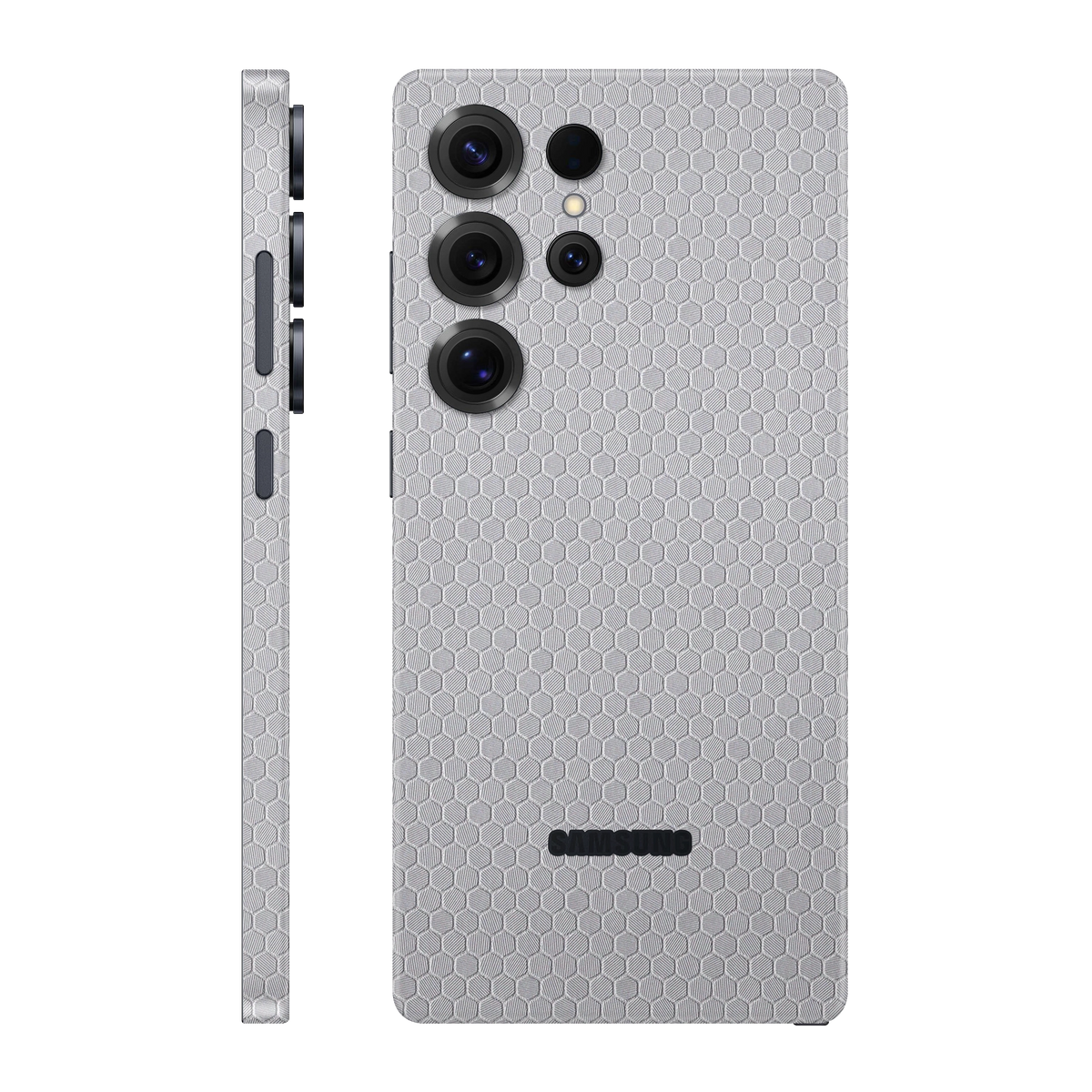 Folie de protectie pentru Samsung Galaxy S25 Ultra, eSkins Elegans, Skin Honeycomb Gri