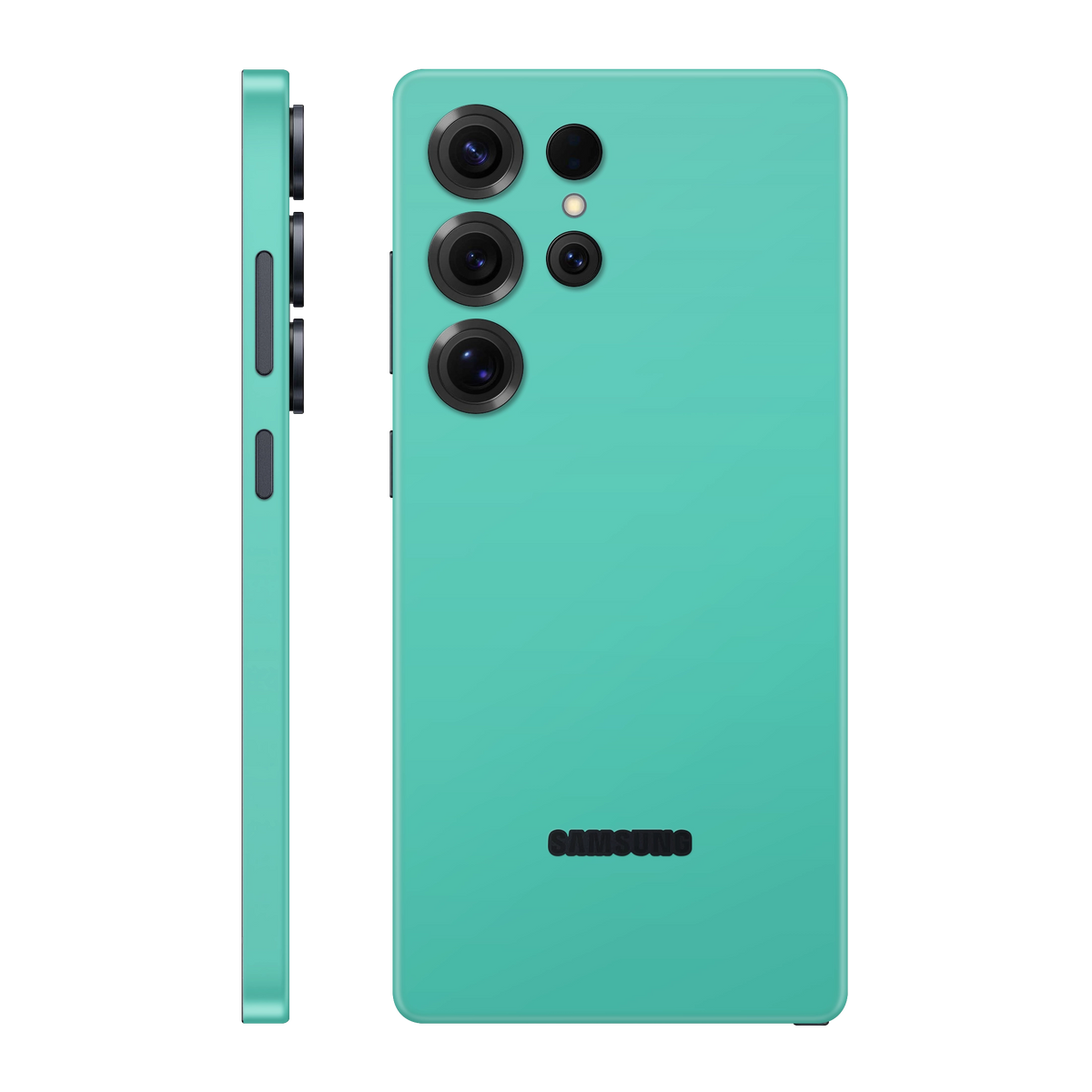 Folie de protectie pentru Samsung Galaxy S25 Ultra, eSkins Unique, Skin Mat Verde Menta