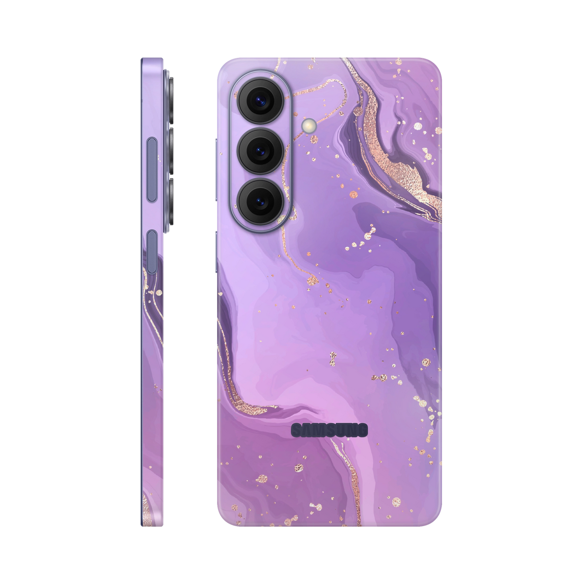 Folie de protectie pentru Samsung Galaxy S26, eSkins Signature, Skin Lavender Swirl