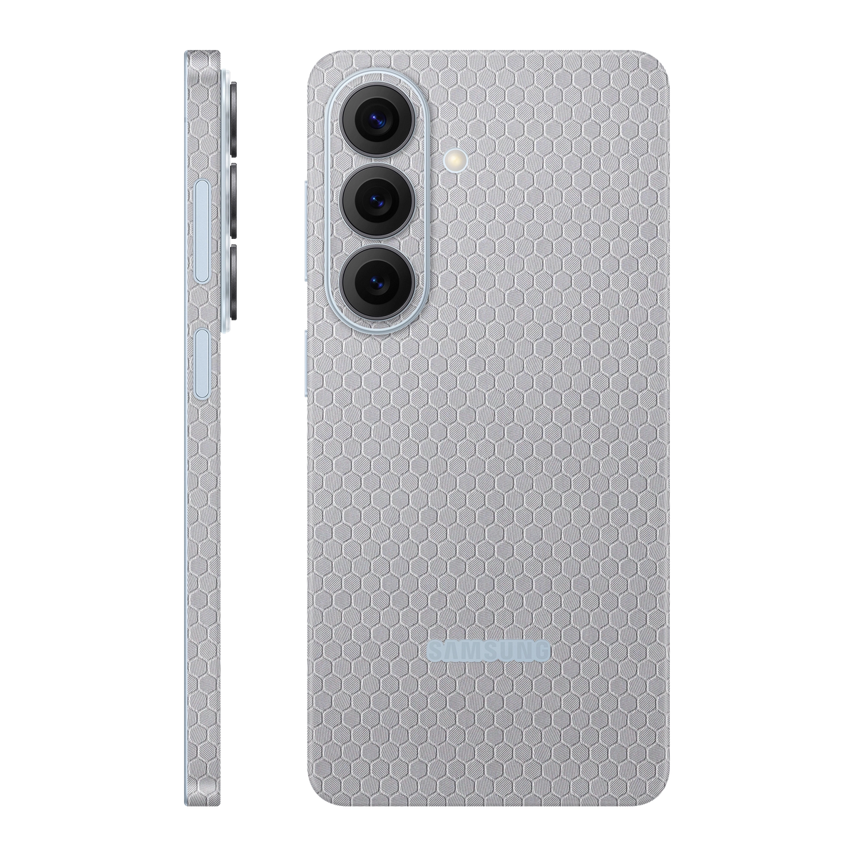Folie de protectie pentru Samsung Galaxy S26 Plus, eSkins Elegans, Skin Honeycomb Gri