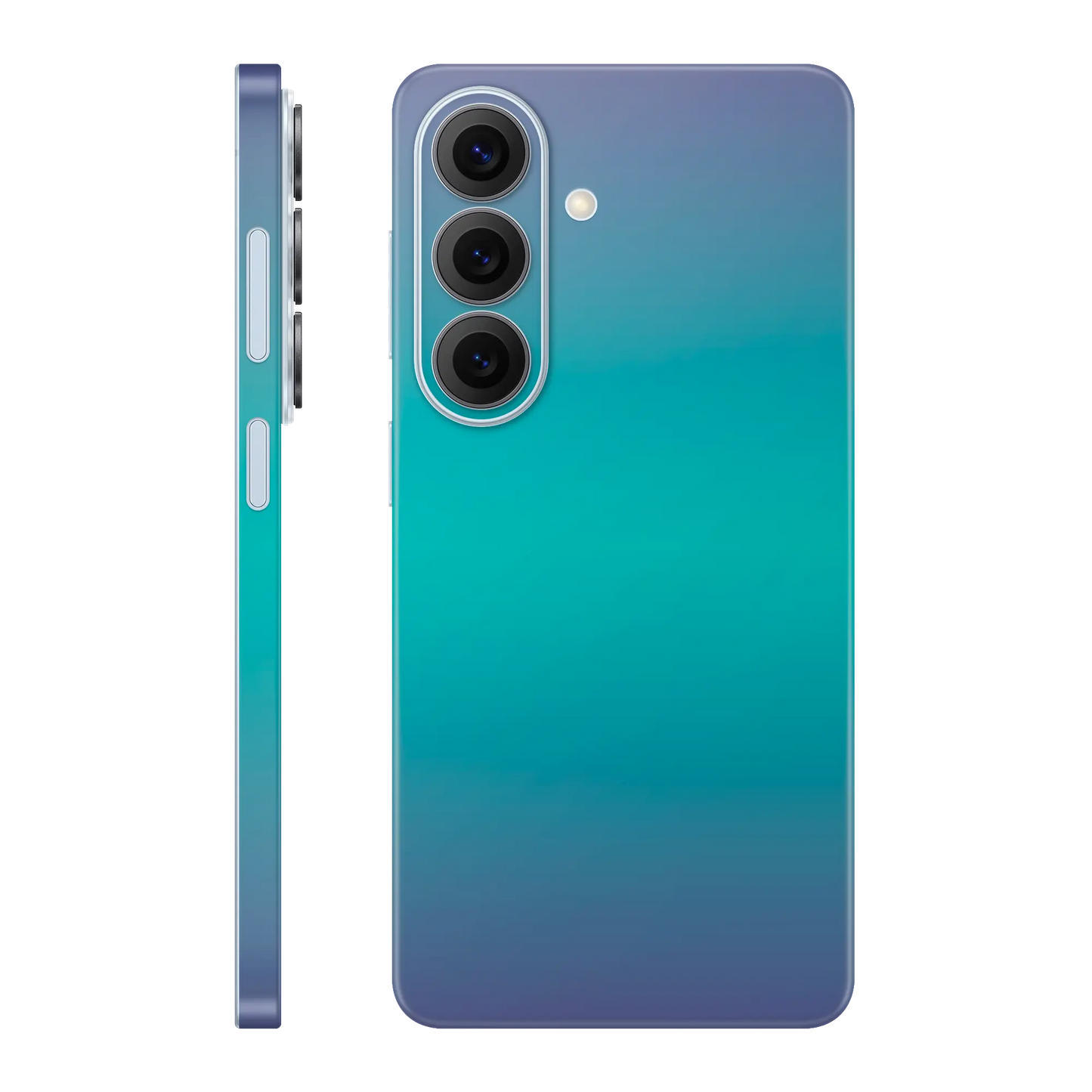 Folie de protectie Samsung Galaxy S26 Plus, eSkins Unique, Skin Cameleon Turcoaz-Lavanda
