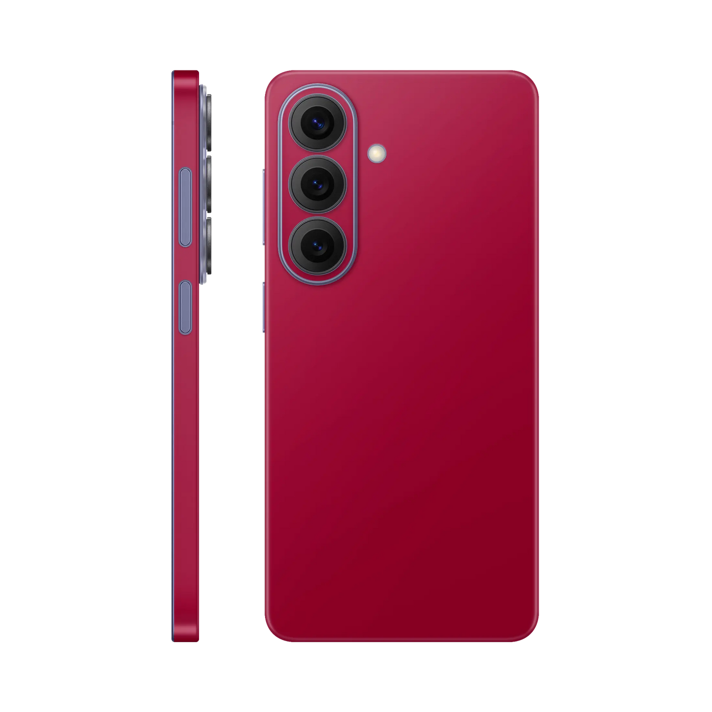 Folie de protectie Samsung Galaxy S26, eSkins Unique, Skin Mat Rosu