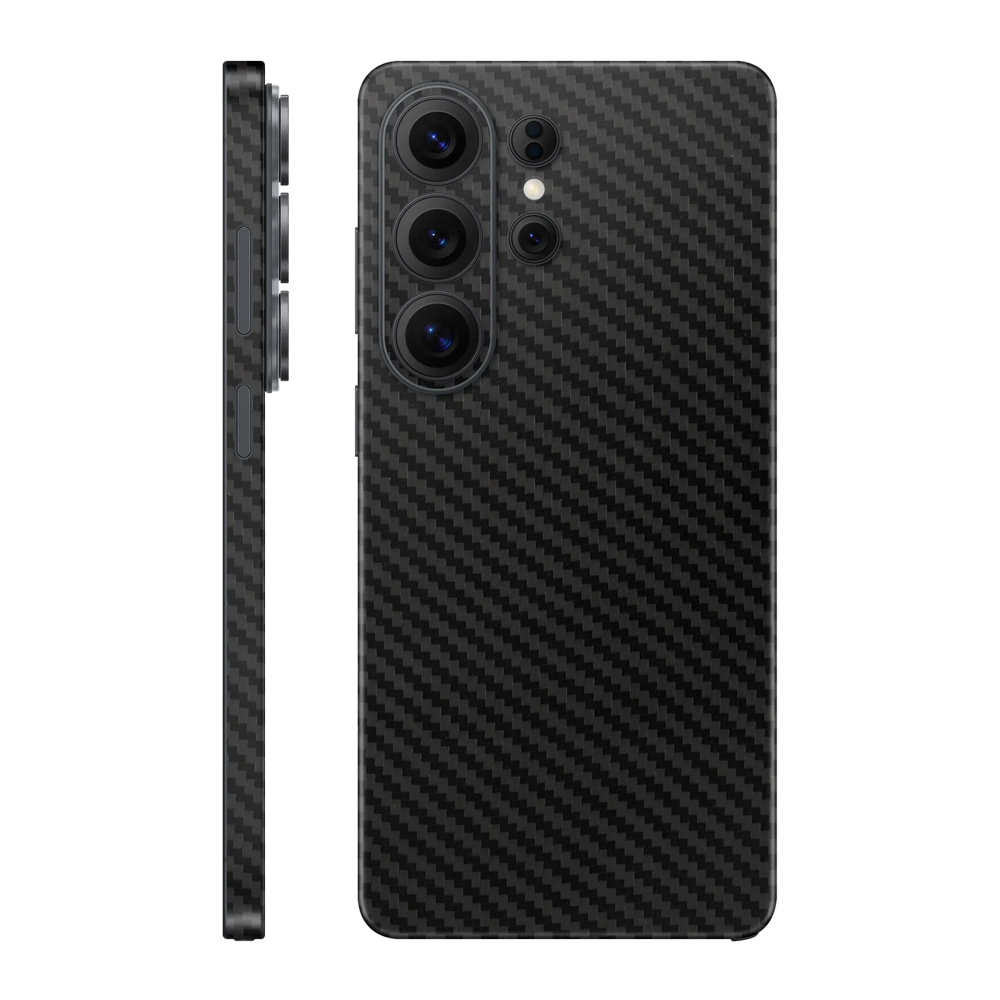 Folie de protectie Samsung Galaxy S26 Ultra, eSkins Elegans, Skin Carbon Negru