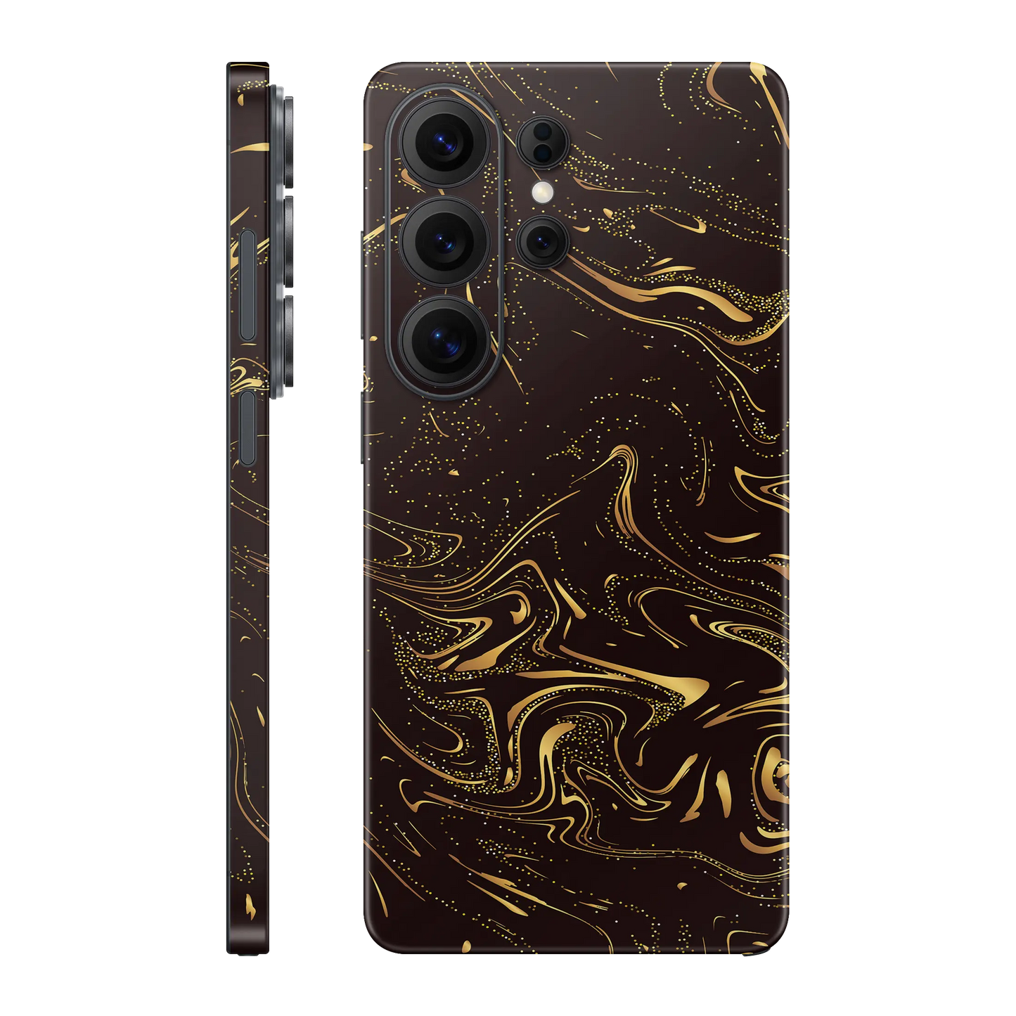 Folie de protectie Samsung Galaxy S26 Ultra, eSkins Signature, Golden Noir