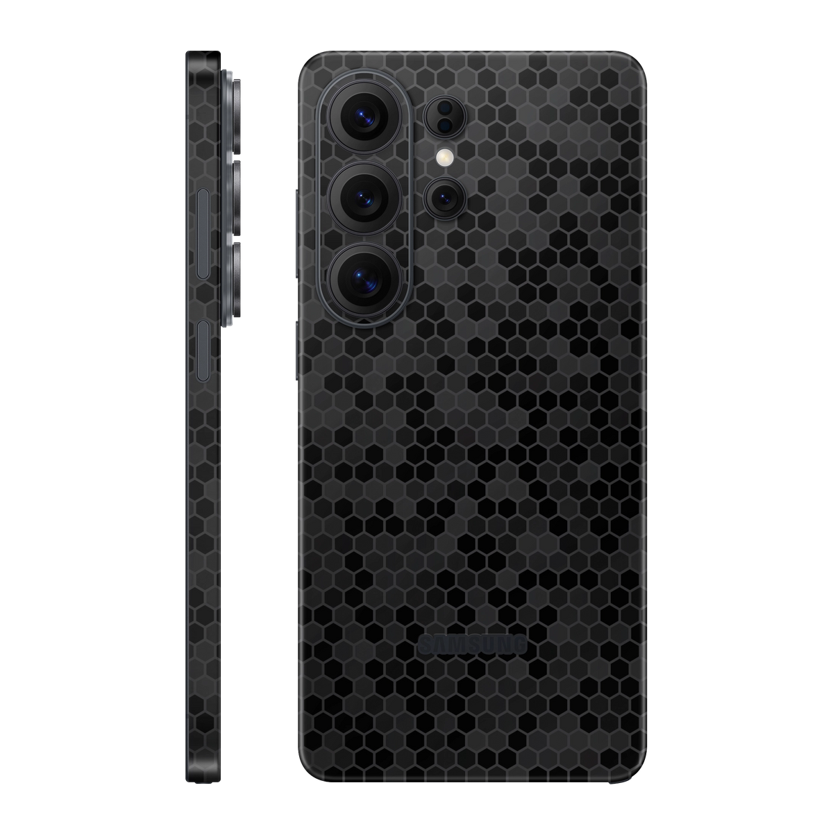 Folie de protectie pentru Samsung Galaxy S26 Ultra, eSkins Elegans, Skin Honeycomb Negru