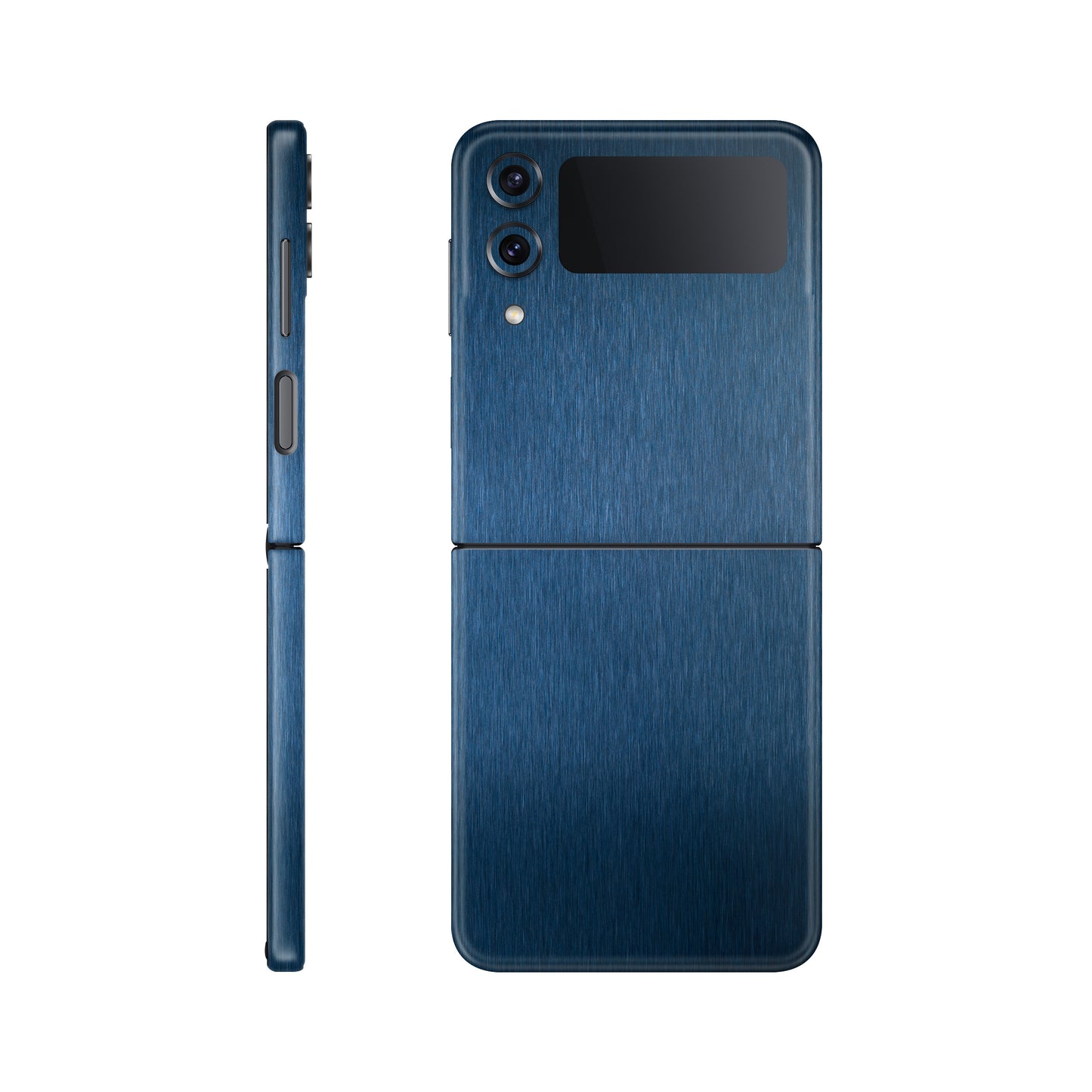 Skin Samsung Galaxy Z Flip 3, Metallic 3D Blue