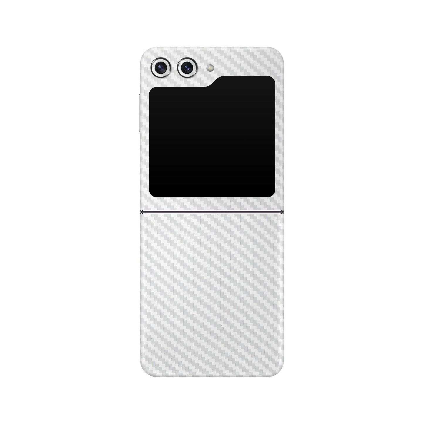 Skin Samsung Galaxy Z Flip 5, Carbon 3D White