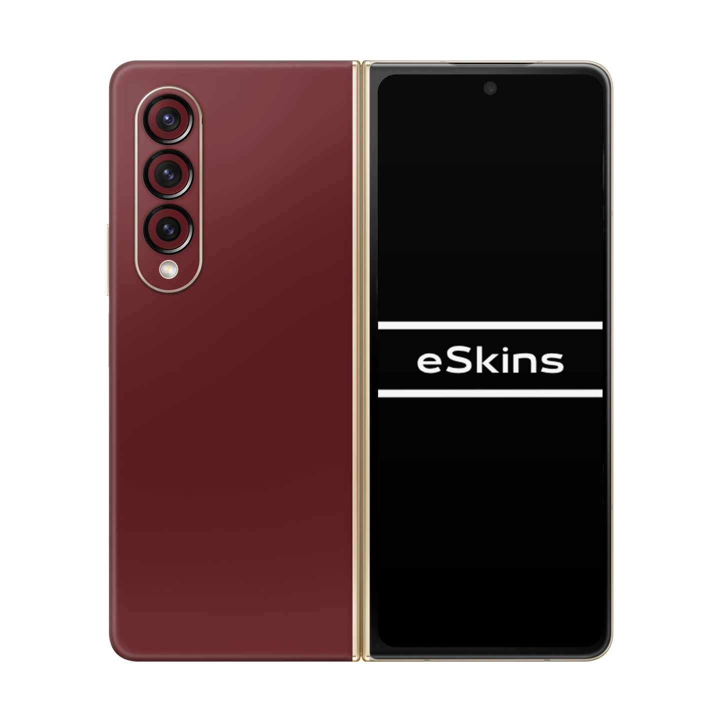 Skin Samsung Galaxy Z Fold 3, Matt Metallic Copper