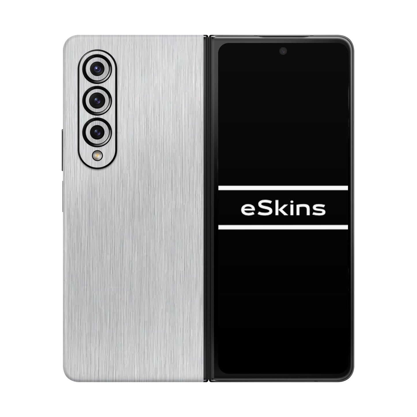 Skin Samsung Galaxy Z Fold 4, Metallic 3D Gray
