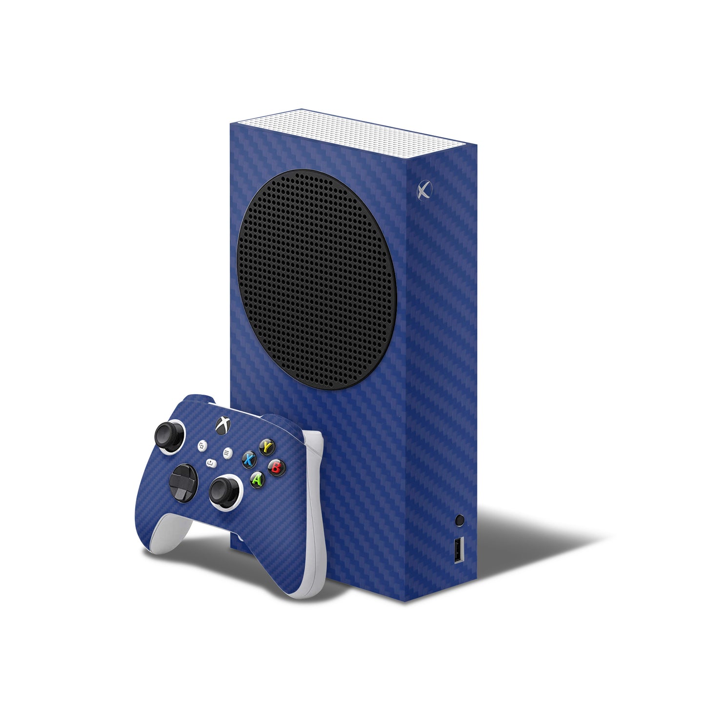 Skin Xbox Series S (2020), Carbon 3D Blue