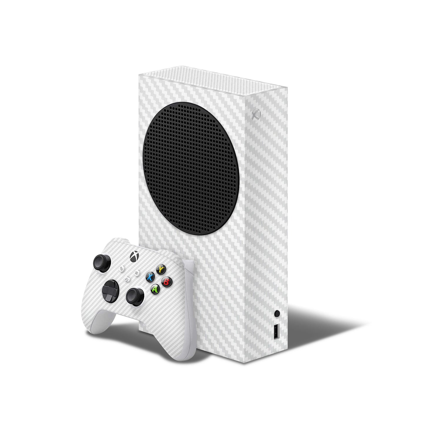 Skin Xbox Series S (2020), Carbon 3D White