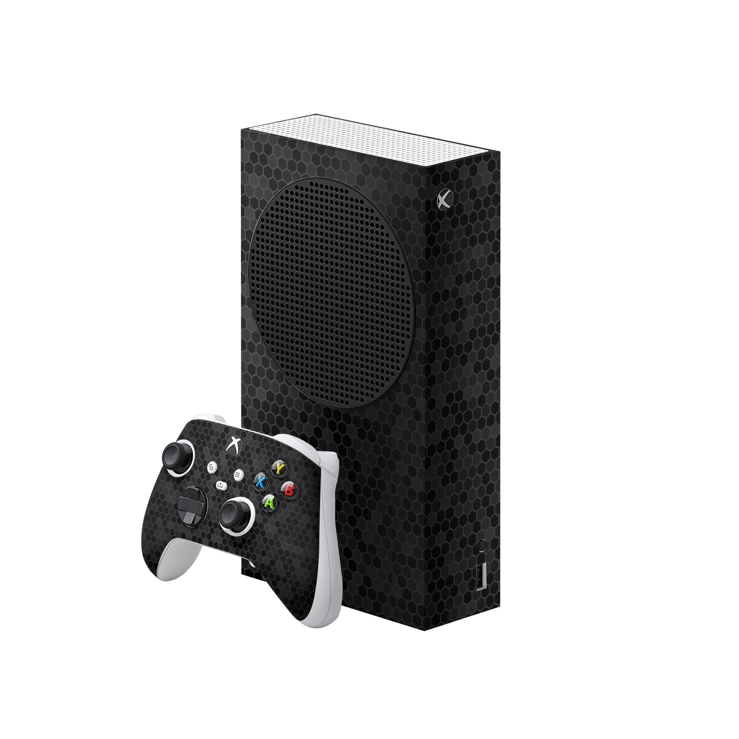 Skin Xbox Series S (2020), Honeycomb 3D Black