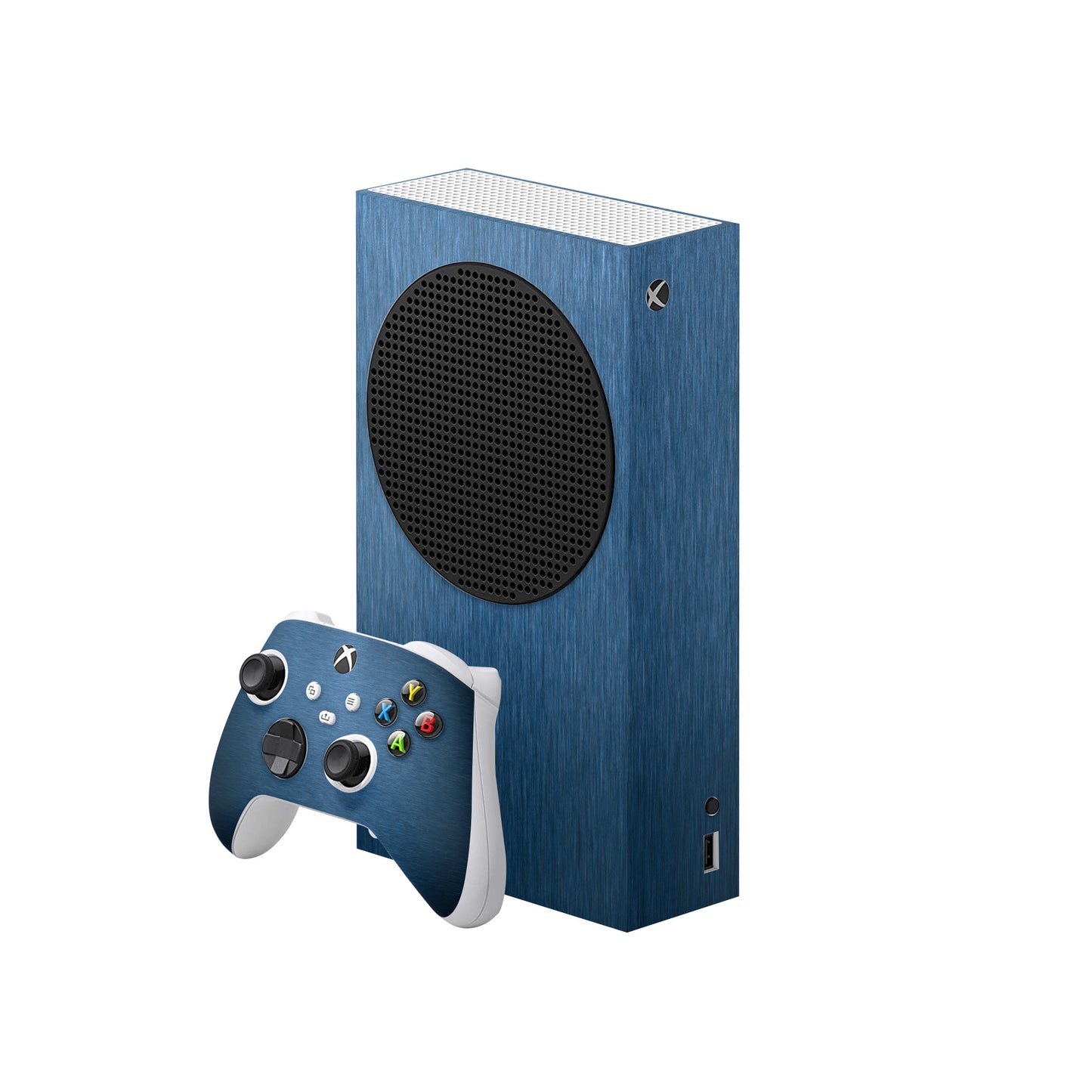 Skin Xbox Series S (2020), Metallic 3D Blue