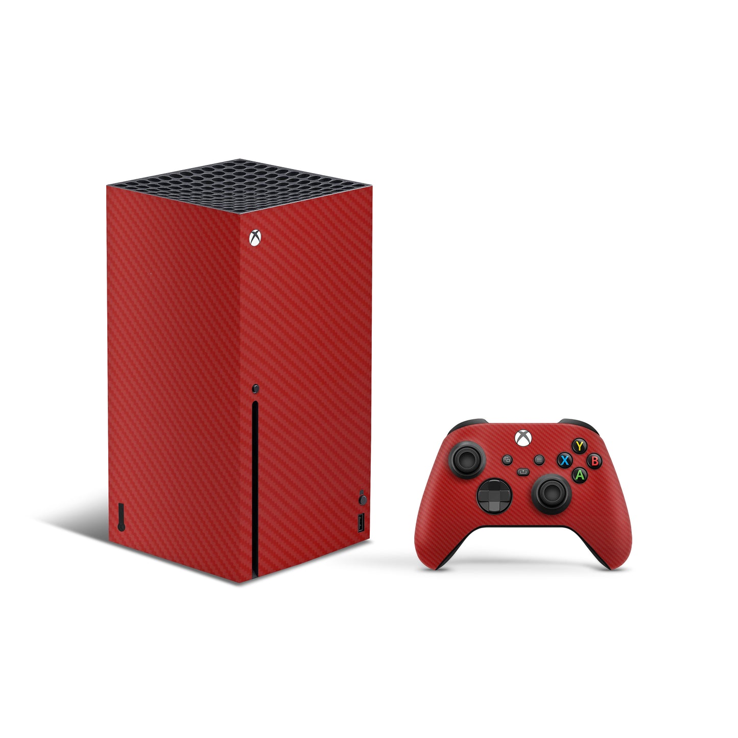 Skin Xbox Series X (2020), Carbon 3D Red