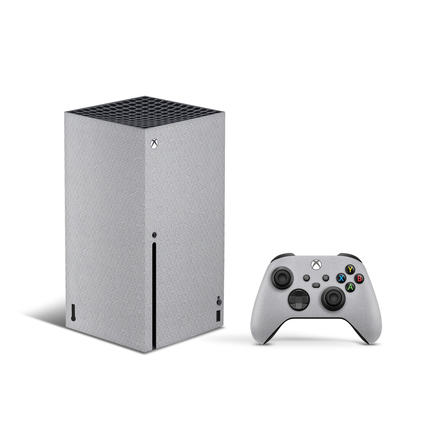 Skin Xbox Series X (2020), Honeycomb 3D Gray