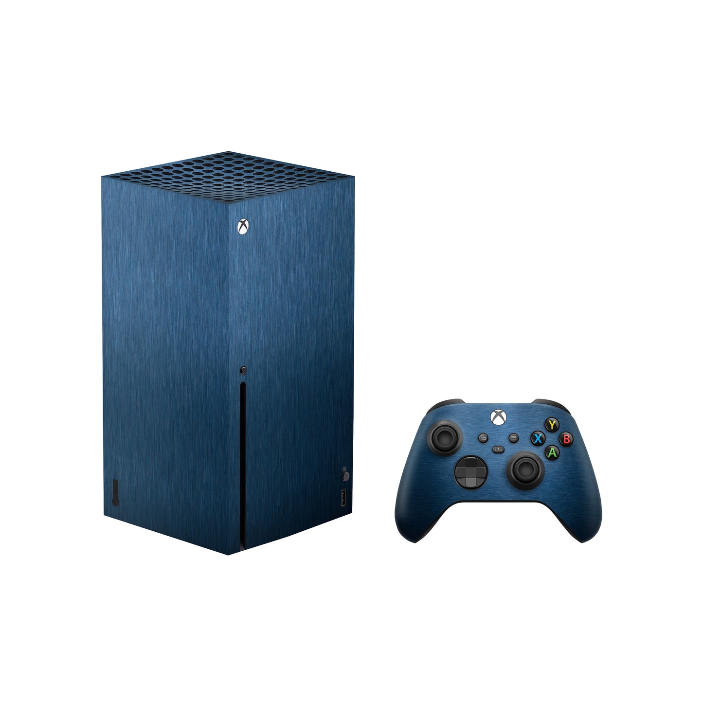 Skin Xbox Series X (2020), Metallic 3D Blue