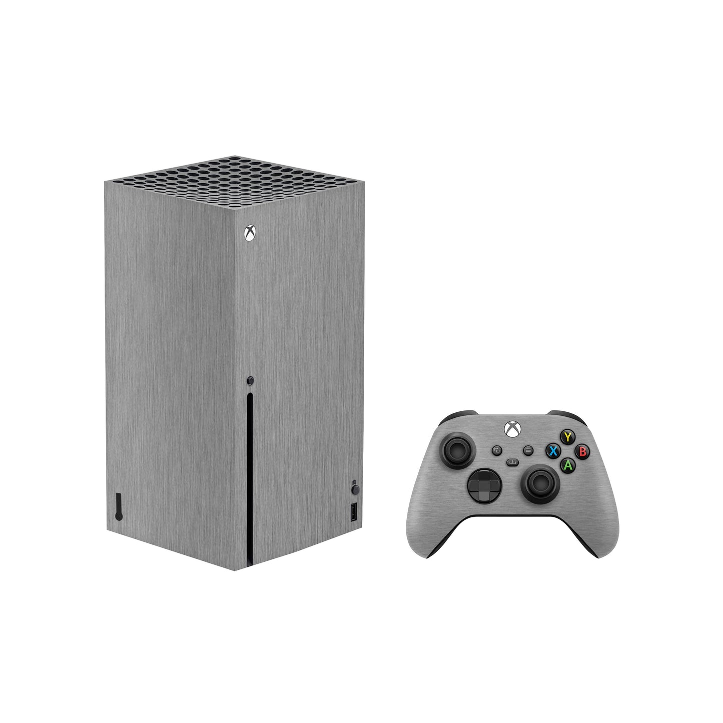 Skin Xbox Series X (2020), Metallic 3D Graphite