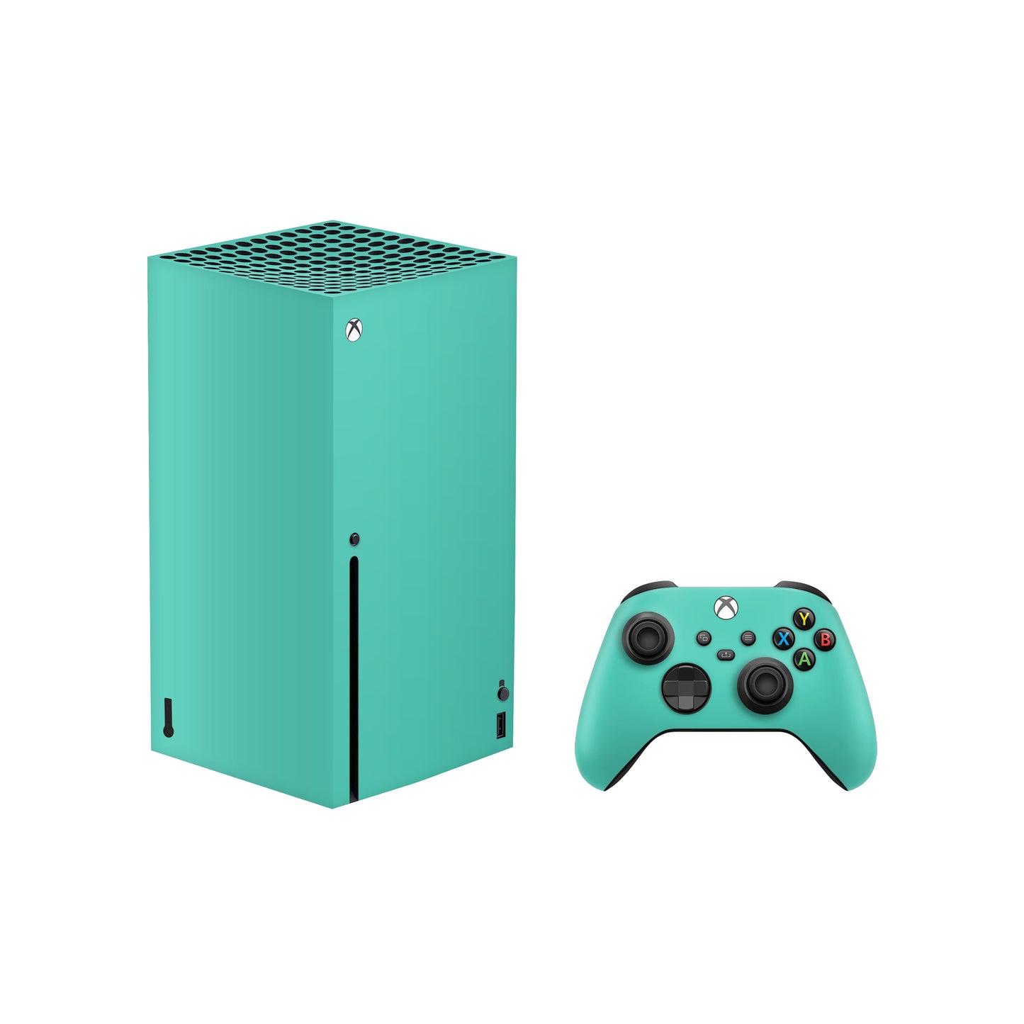 Skin Xbox Series X (2020), Matte Mint Green