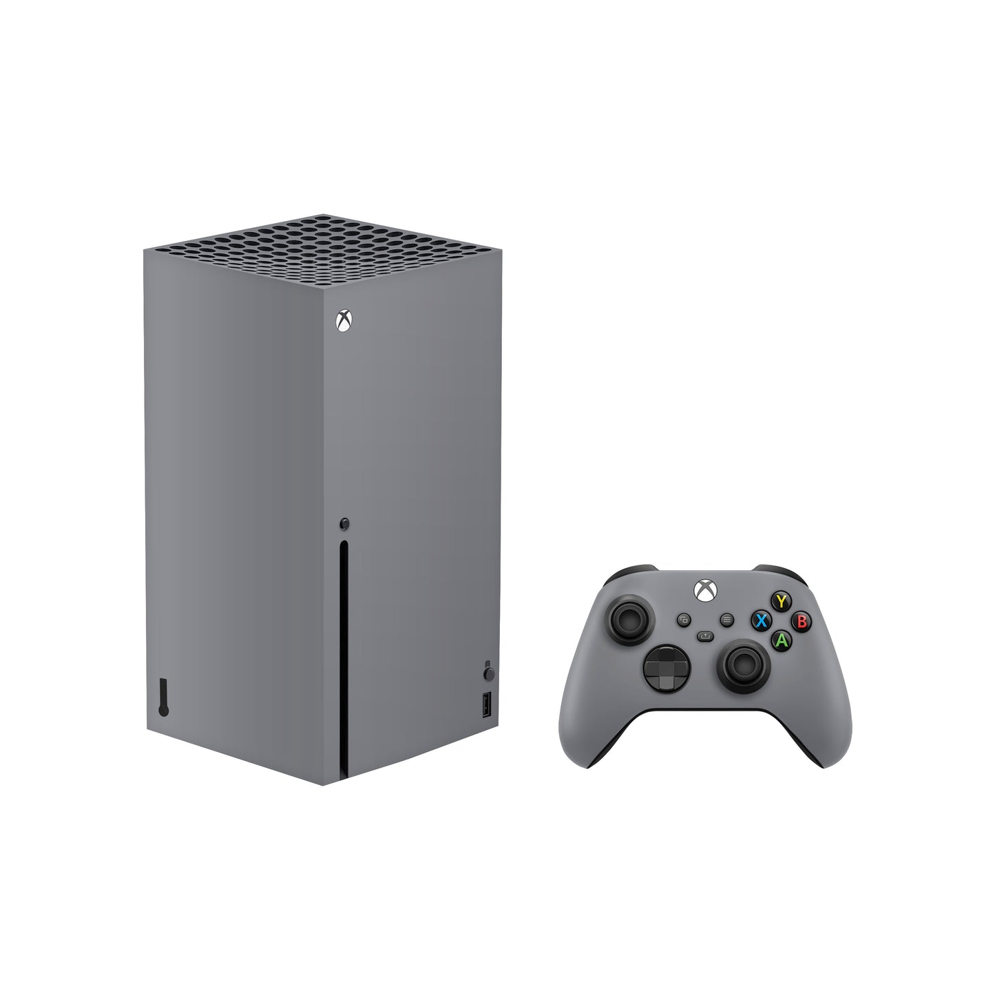 Folie de protectie Xbox Series X (2020), eSkins Unique, Skin Mat Gri