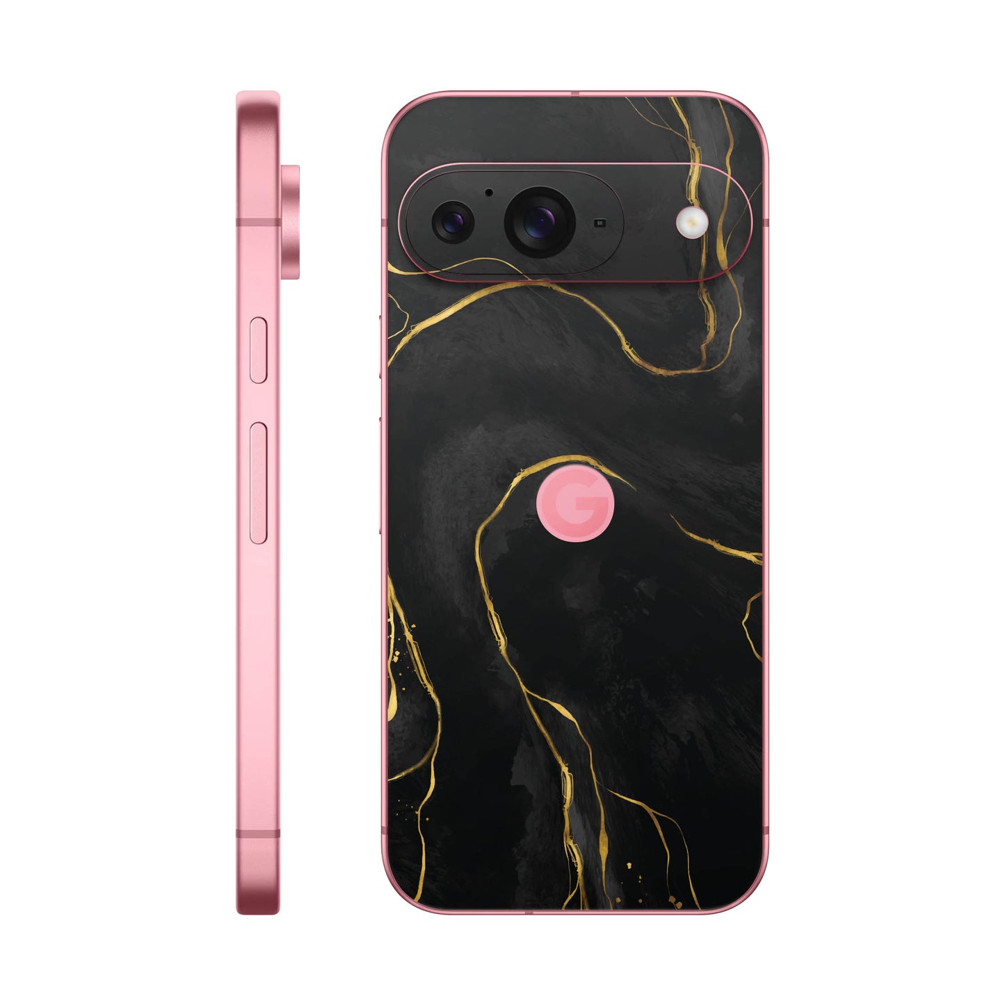 Folie de protectie Google Pixel 9, eSkins Signature, Skin Golden Onyx