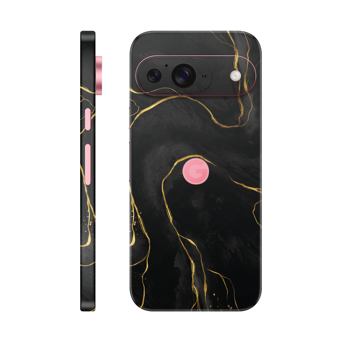 Folie de protectie Google Pixel 9, eSkins Signature, Skin Golden Onyx