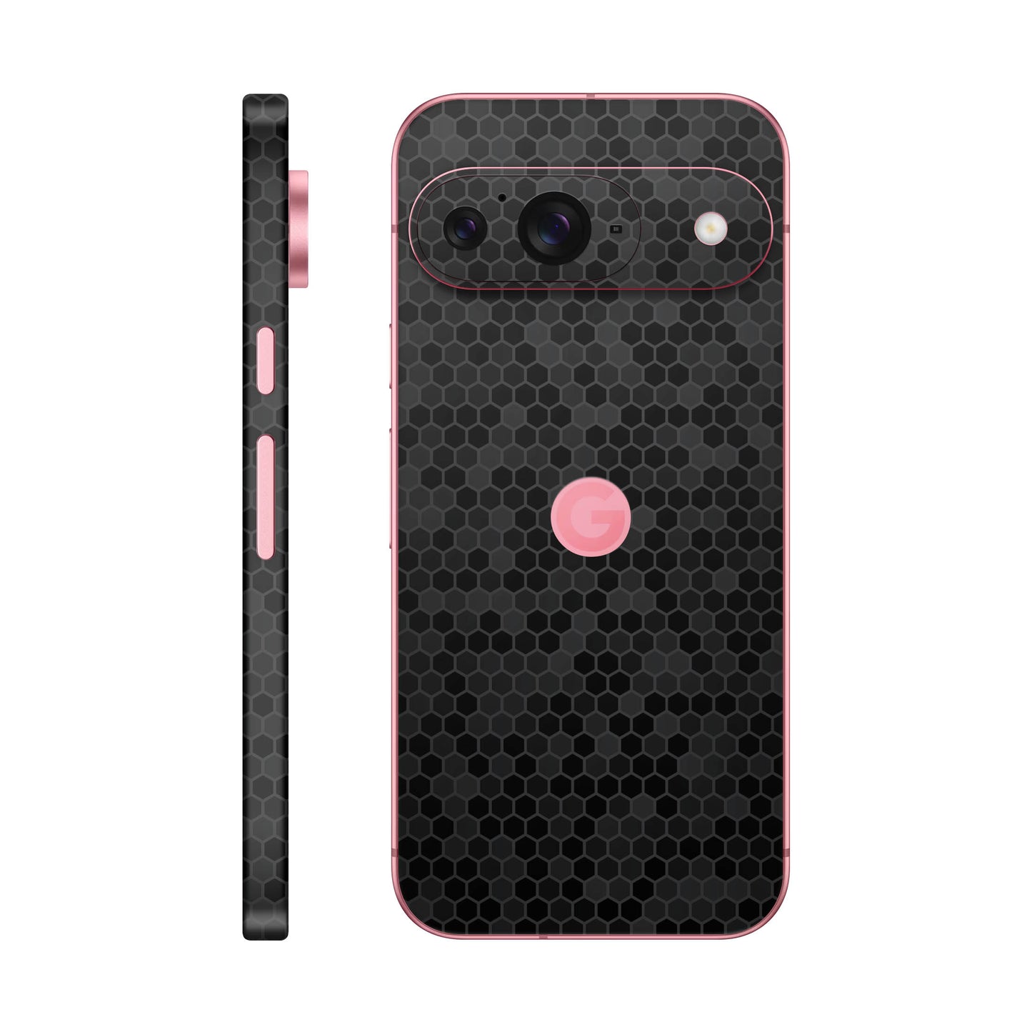 Folie de protectie Google Pixel 9, eSkins Elegans, Skin Honeycomb Negru