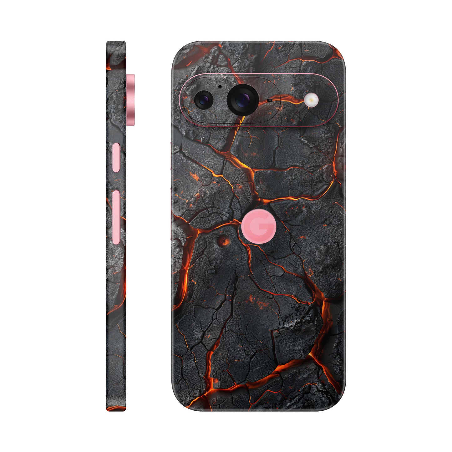 Folie de protectie Google Pixel 9, eSkins Signature, Skin Inferno Crust