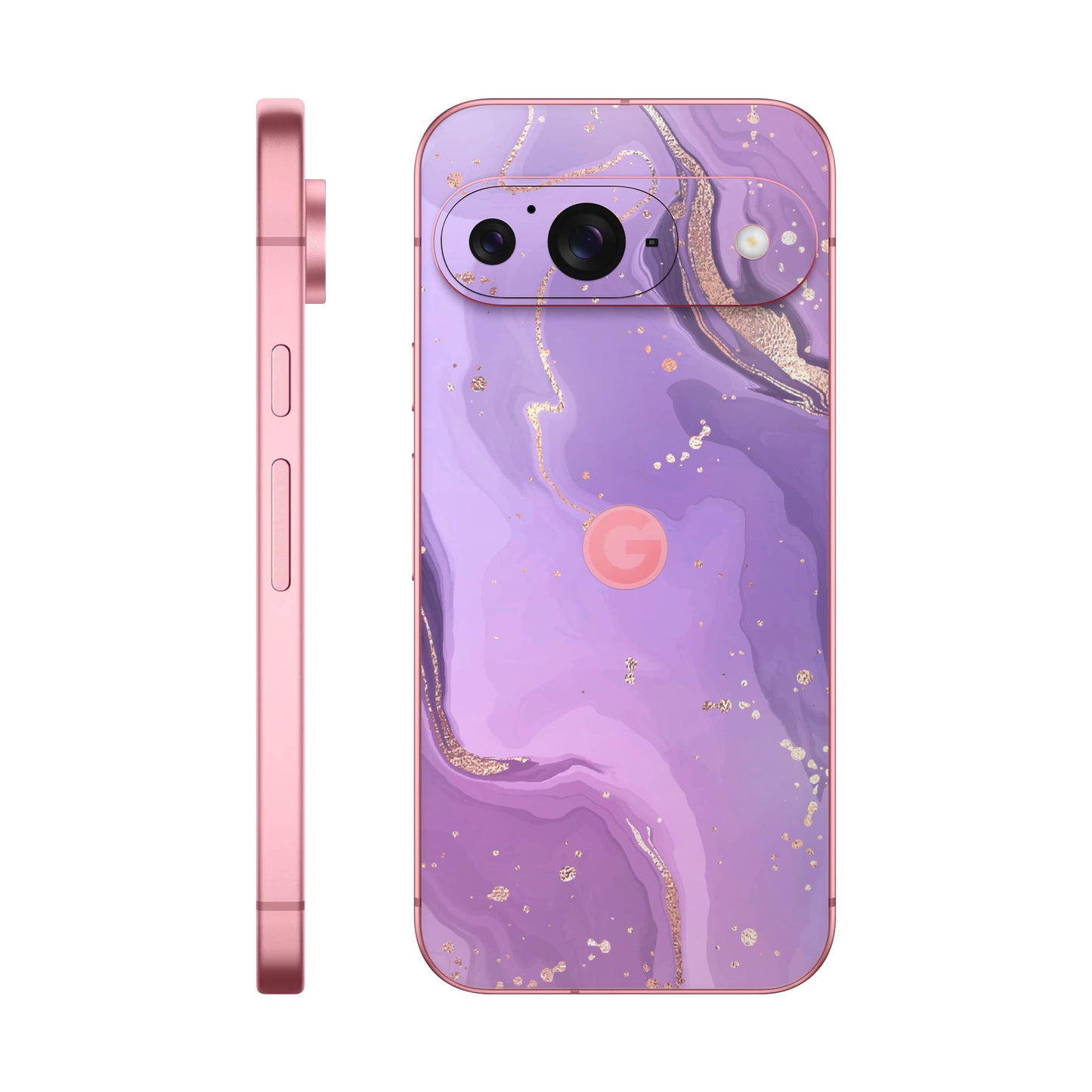 Folie de protectie Google Pixel 9, eSkins Signature, Skin Lavender Swirl