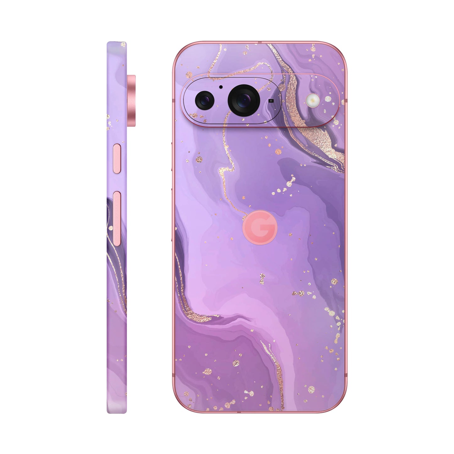 Folie de protectie Google Pixel 9, eSkins Signature, Skin Lavender Swirl