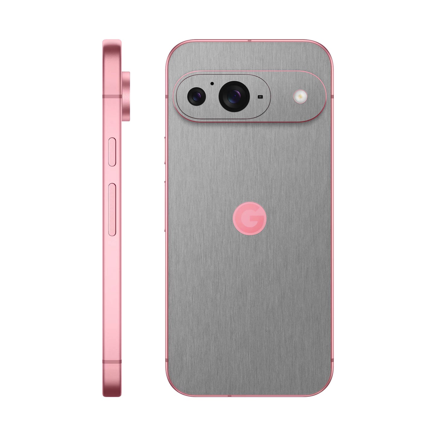 Folie de protectie Google Pixel 9, eSkins Elegans, Skin Metalic Grafit