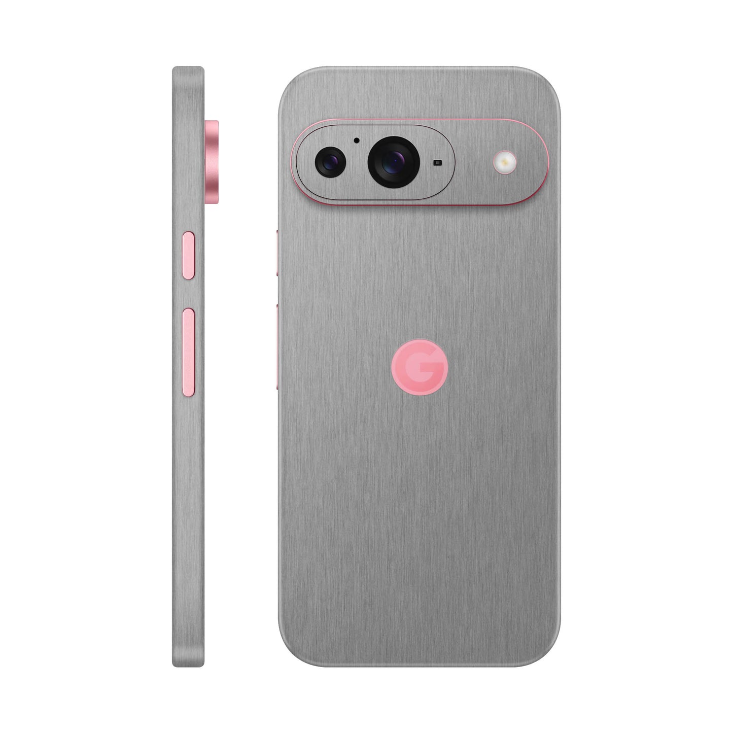 Folie de protectie Google Pixel 9, eSkins Elegans, Skin Metalic Grafit