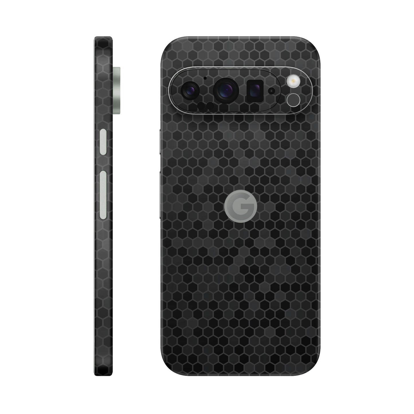 Folie de protectie Google Pixel 9 Pro, eSkins Elegans, Skin Honeycomb Negru