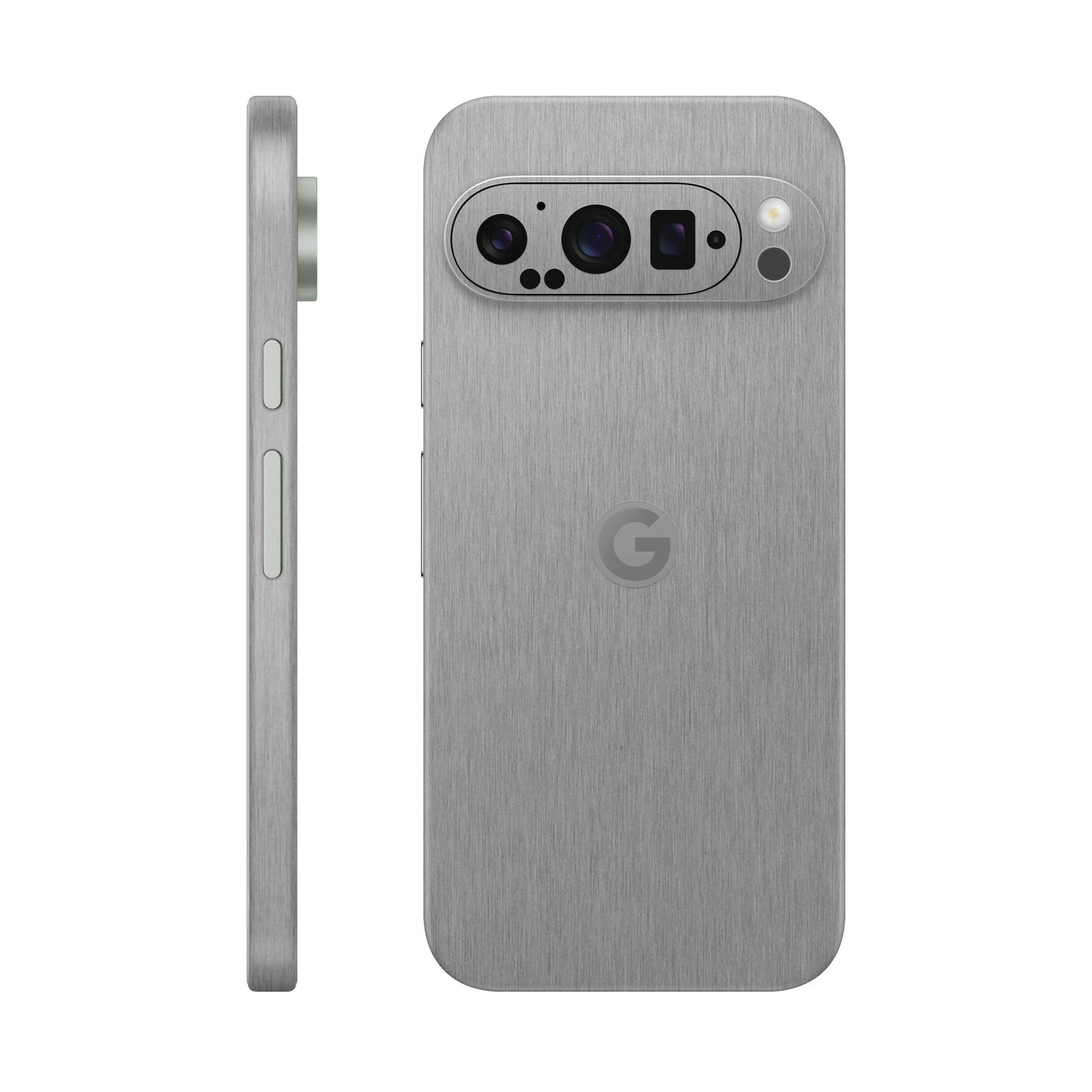 Folie de protectie Google Pixel 9 Pro, eSkins Elegans, Skin Metalic Grafit
