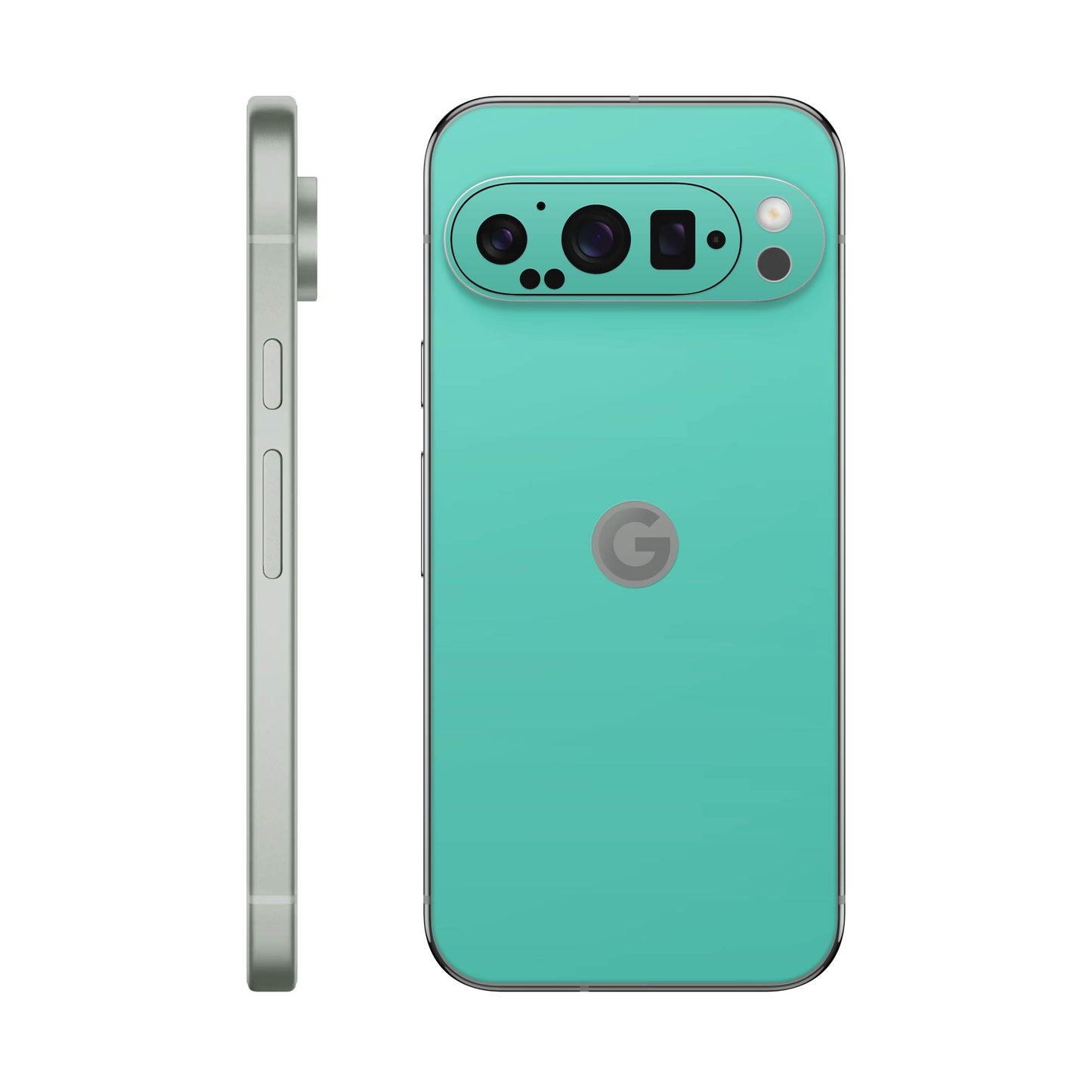 Folie de protectie Google Pixel 9 Pro, eSkins Unique, Skin Mat Verde Menta