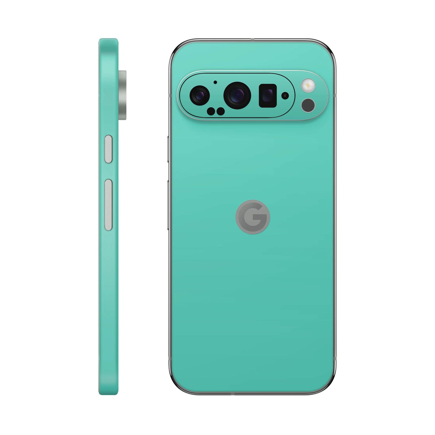 Folie de protectie Google Pixel 9 Pro, eSkins Unique, Skin Mat Verde Menta