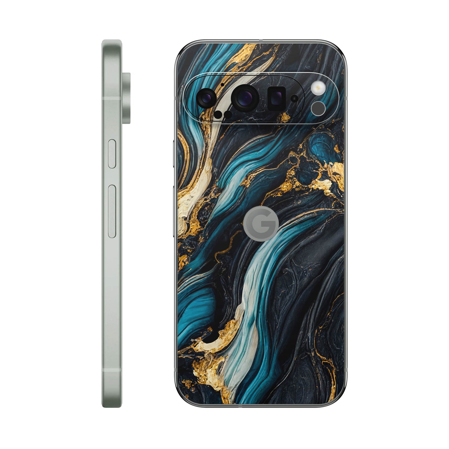 Folie de protectie Google Pixel 9 Pro, eSkins Signature, Mystic Ocean