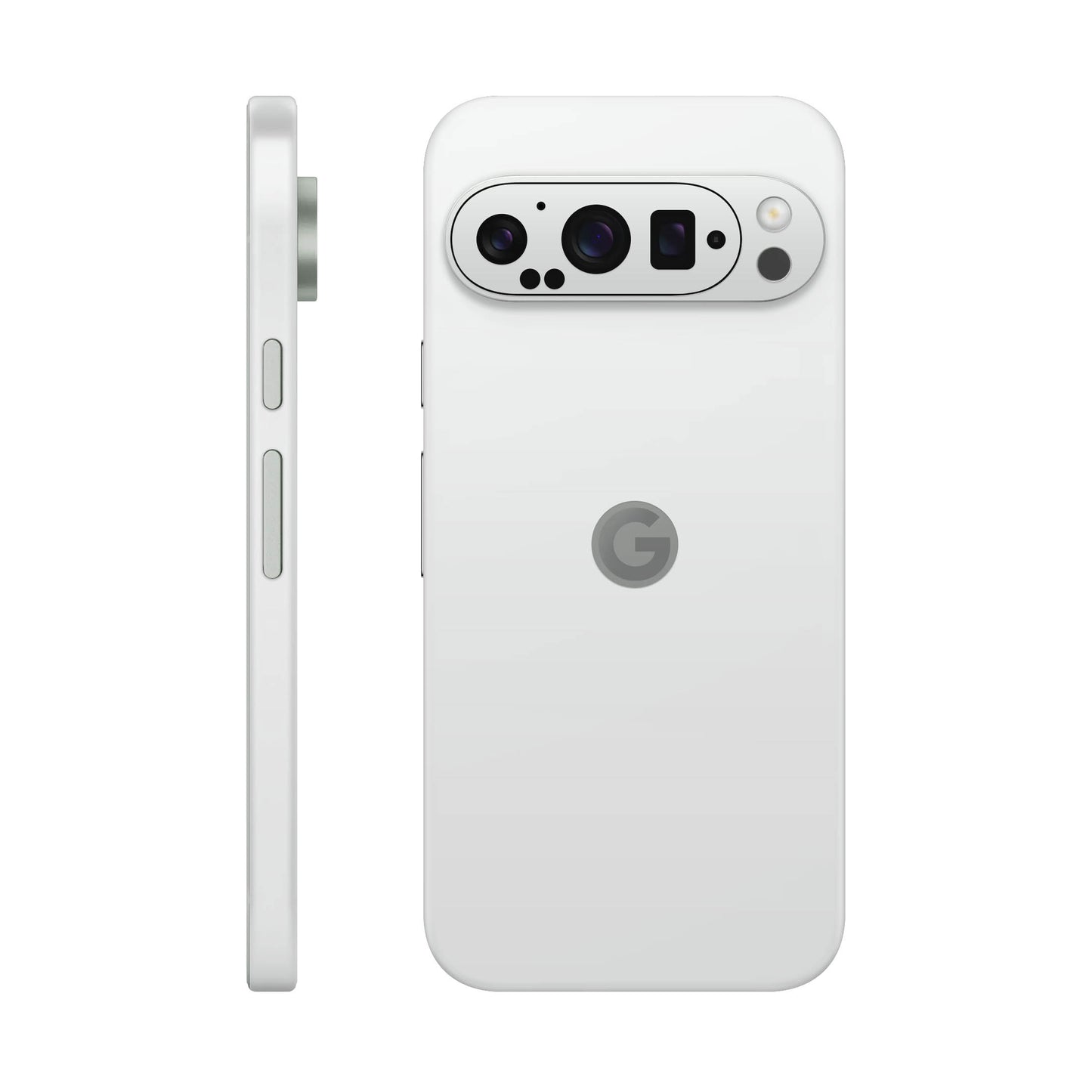 Folie de protectie Google Pixel 9 Pro, eSkins Unique, Skin Mat Alb
