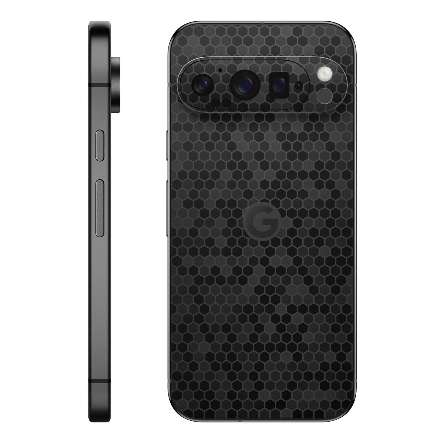 Folie de protectie Google Pixel 9 Pro XL, eSkins Elegans, Skin Honeycomb Negru