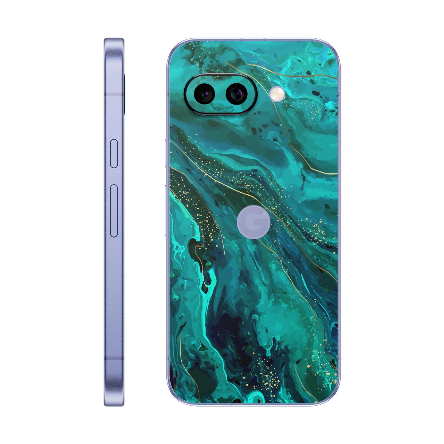 Folie de protectie Google Pixel 9a, eSkins Signature, Skin Celestial Lagoon