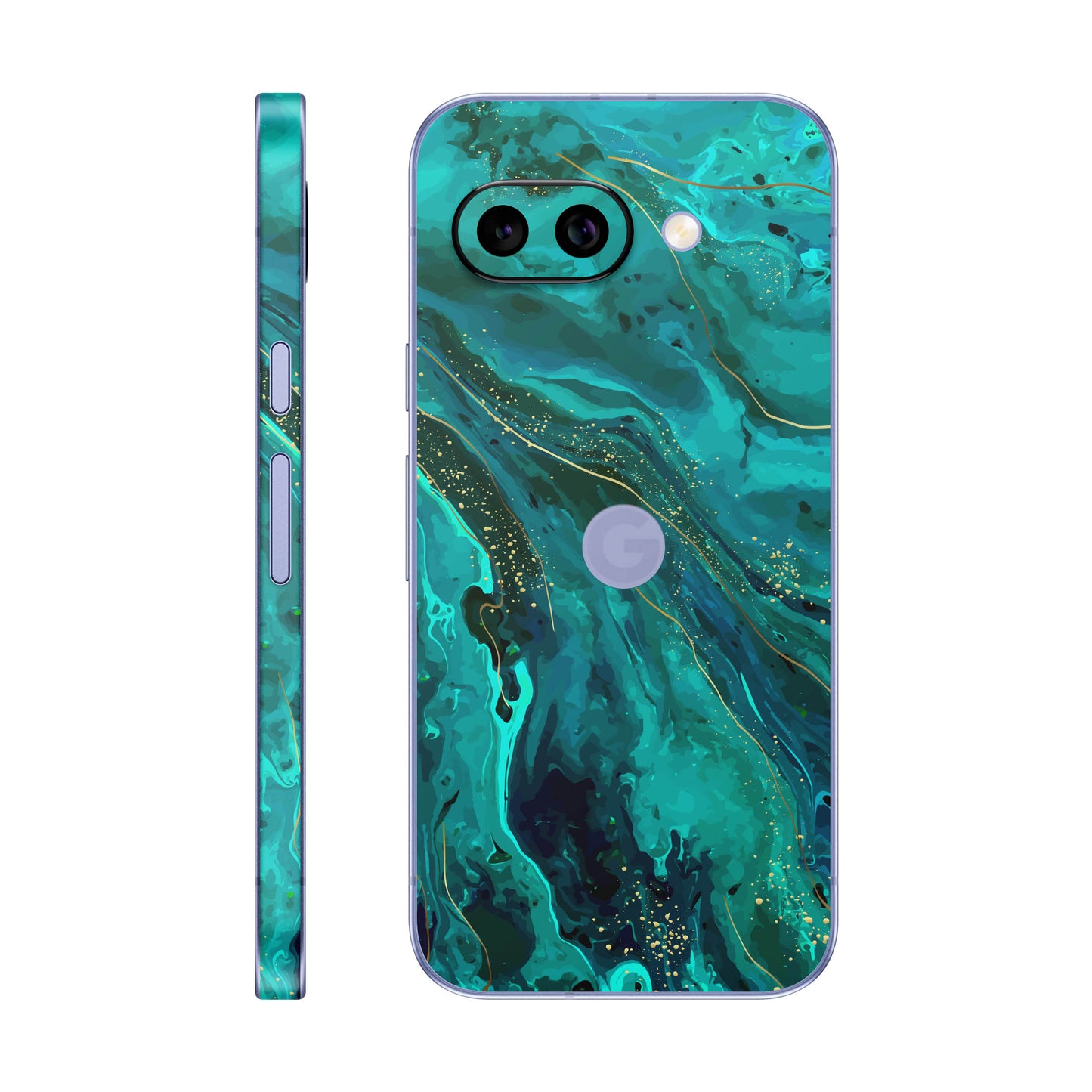 Folie de protectie Google Pixel 9a, eSkins Signature, Skin Celestial Lagoon
