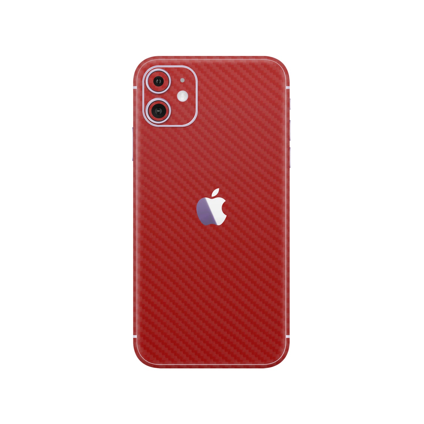 Skin iPhone 11, Carbon 3D Red