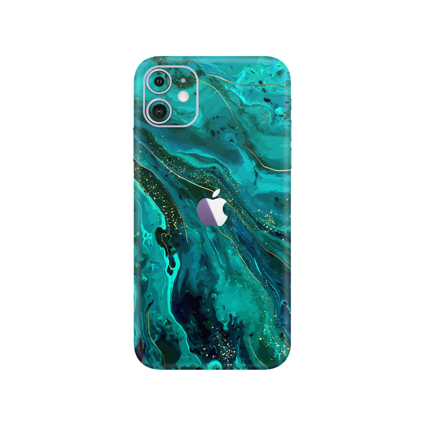 Folie de protectie iPhone 11, eSkins Signature, Skin Celestial Lagoon