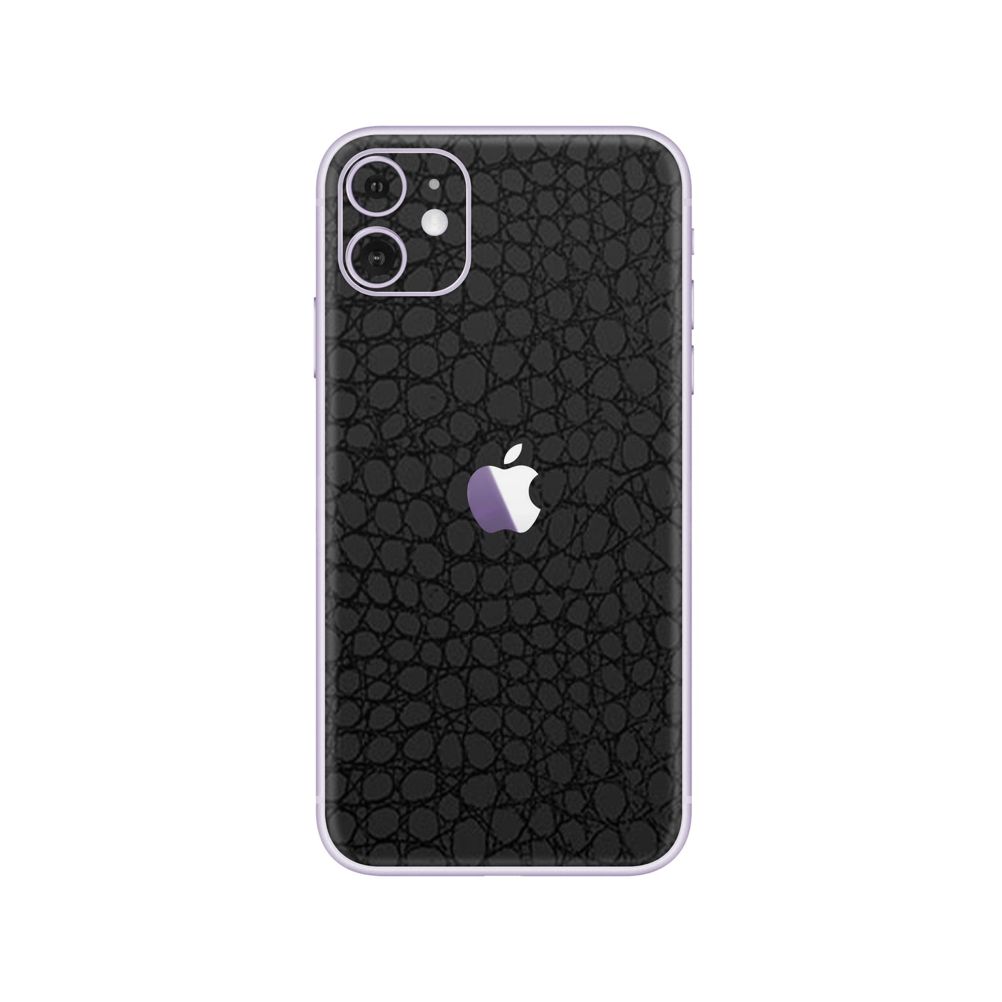 Skin iPhone 11, Croco 3D Black